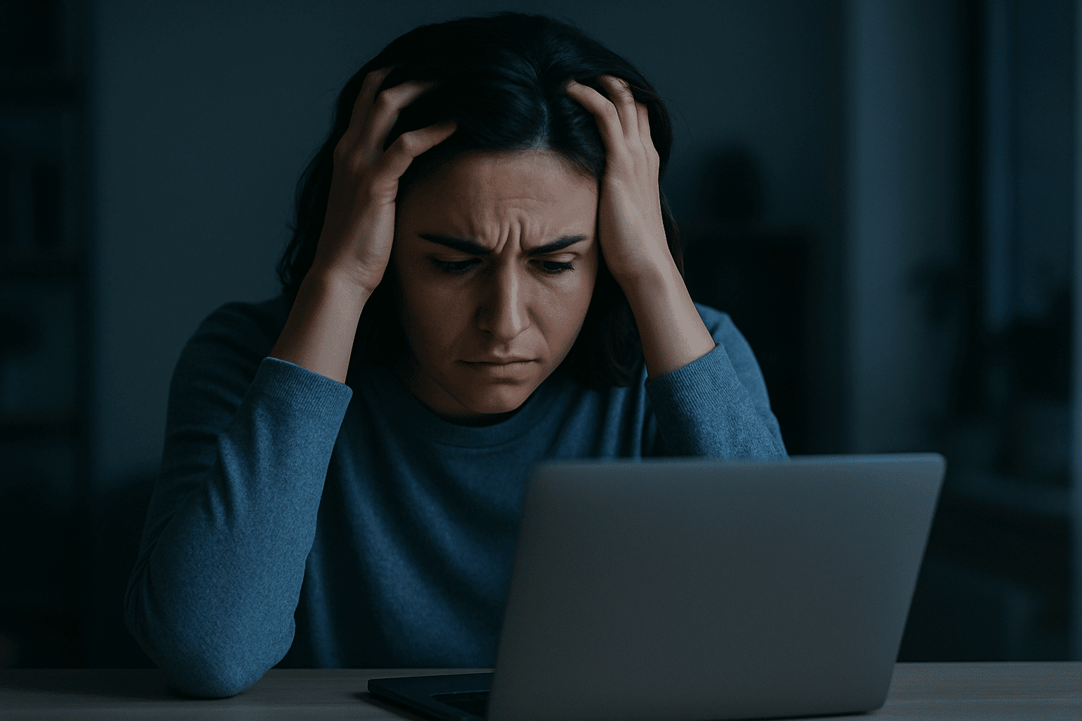 ¿Por qué nadie interactúa con tu página si es buena? Emprendedora frustrada al ver que su página web no convierte visitantes en clientes.