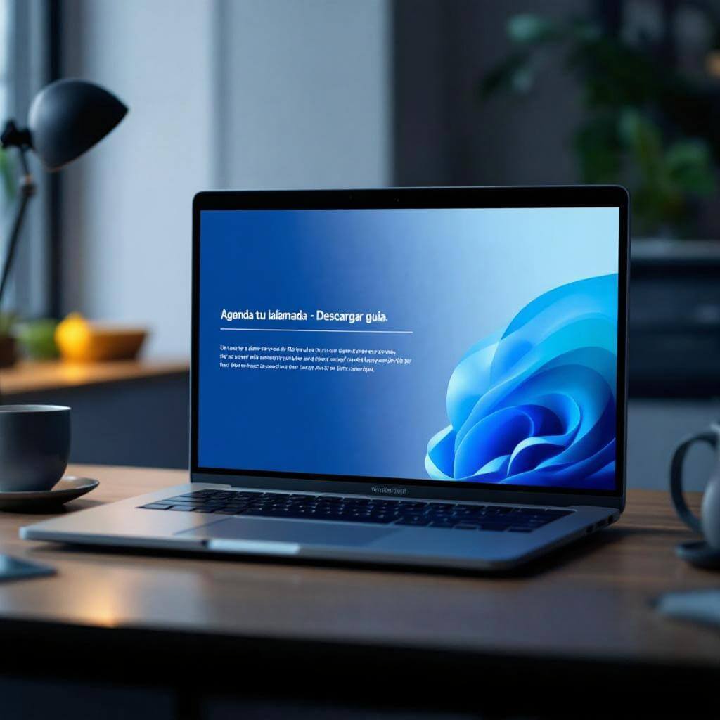 Una web bien diseñada no confunde, convierte. Página web estructurada con mensaje claro y llamado a la acción directo para captar leads.